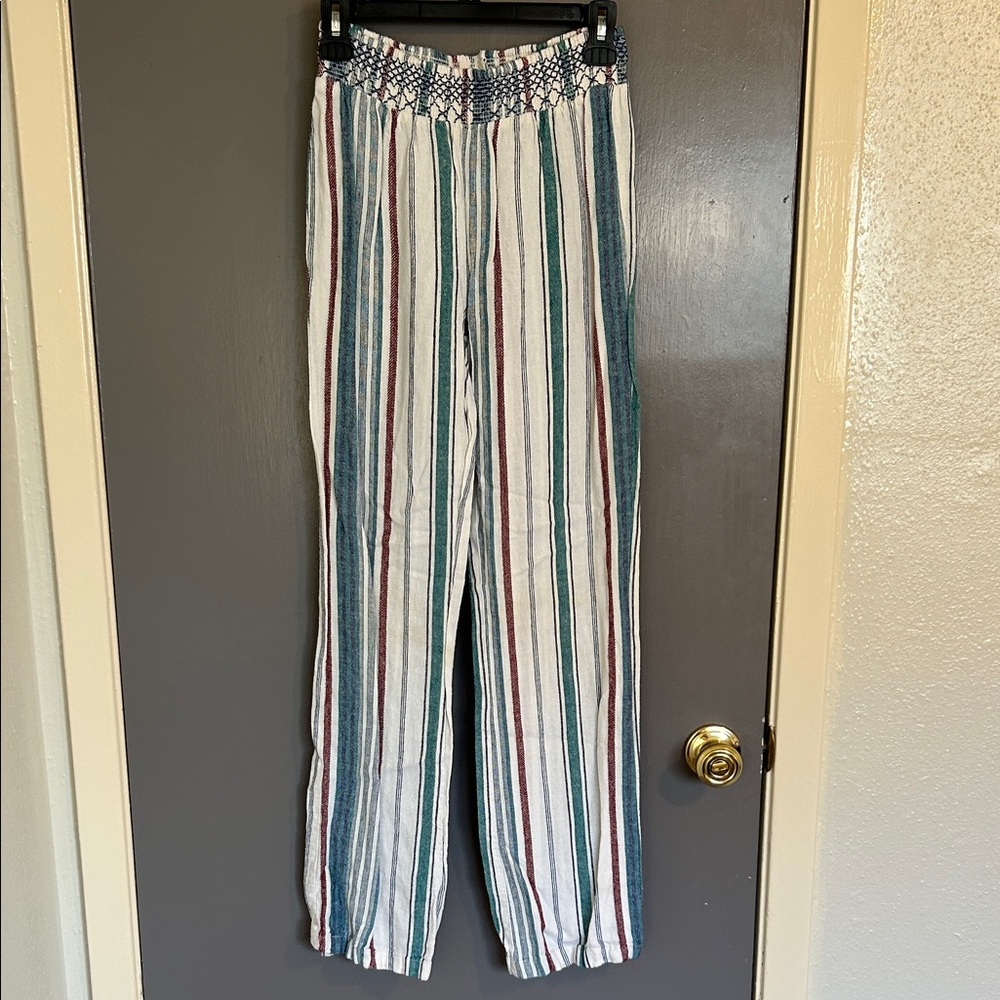 Sky and Sparrow Multicolor Striped Pants size XS
